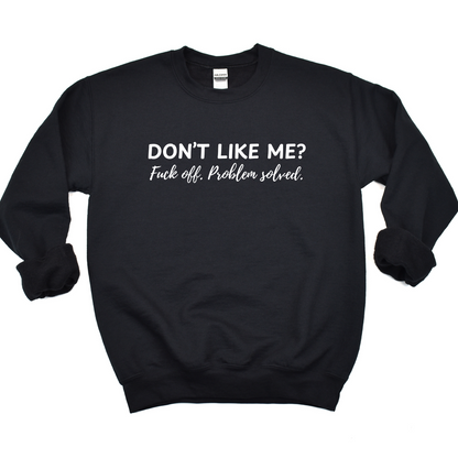 Wholesale Don't like me? - Black Tee