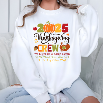 2025 Thanksgiving Crew Sweatshirt