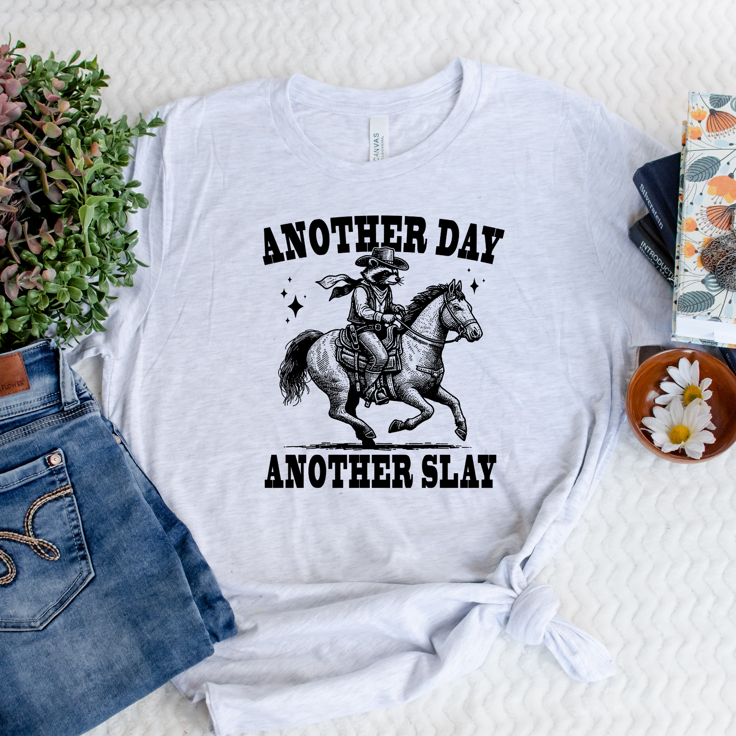 Wholesale Another Day Another Slay Graphic Tee - Mauve Tee