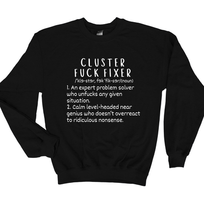 Wholesale Cluster Fuck Fixer - Black Tee