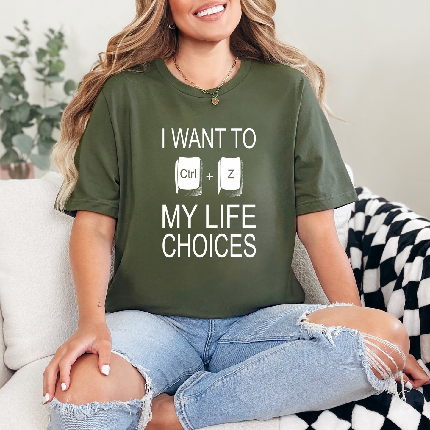 Ctrl Z My Life Choices Graphic Tee