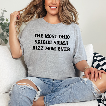 Wholesale The most slang Graphic Tee - Grey Tee