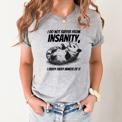 Wholesale Suffer From Insanity Graphic Tee - Teal Tee
