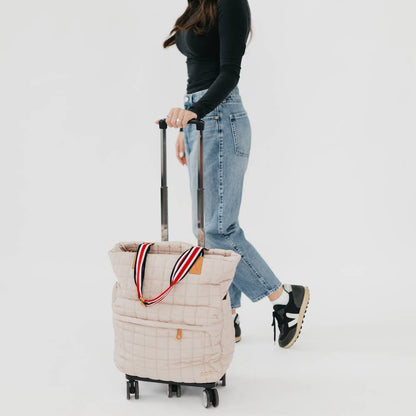 Pretty Simple: Tenley Quilted Tote Roller Bag
