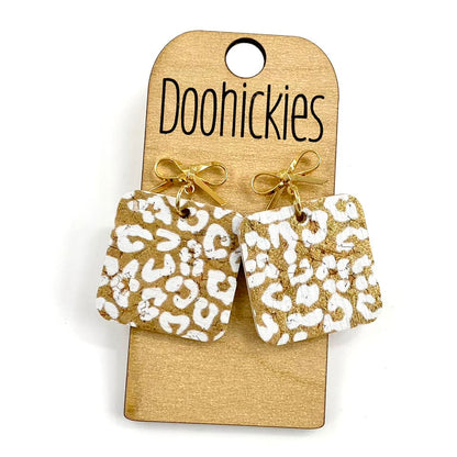 2" Shimmer & Sparkle Present Dangles - Birthday Earrings