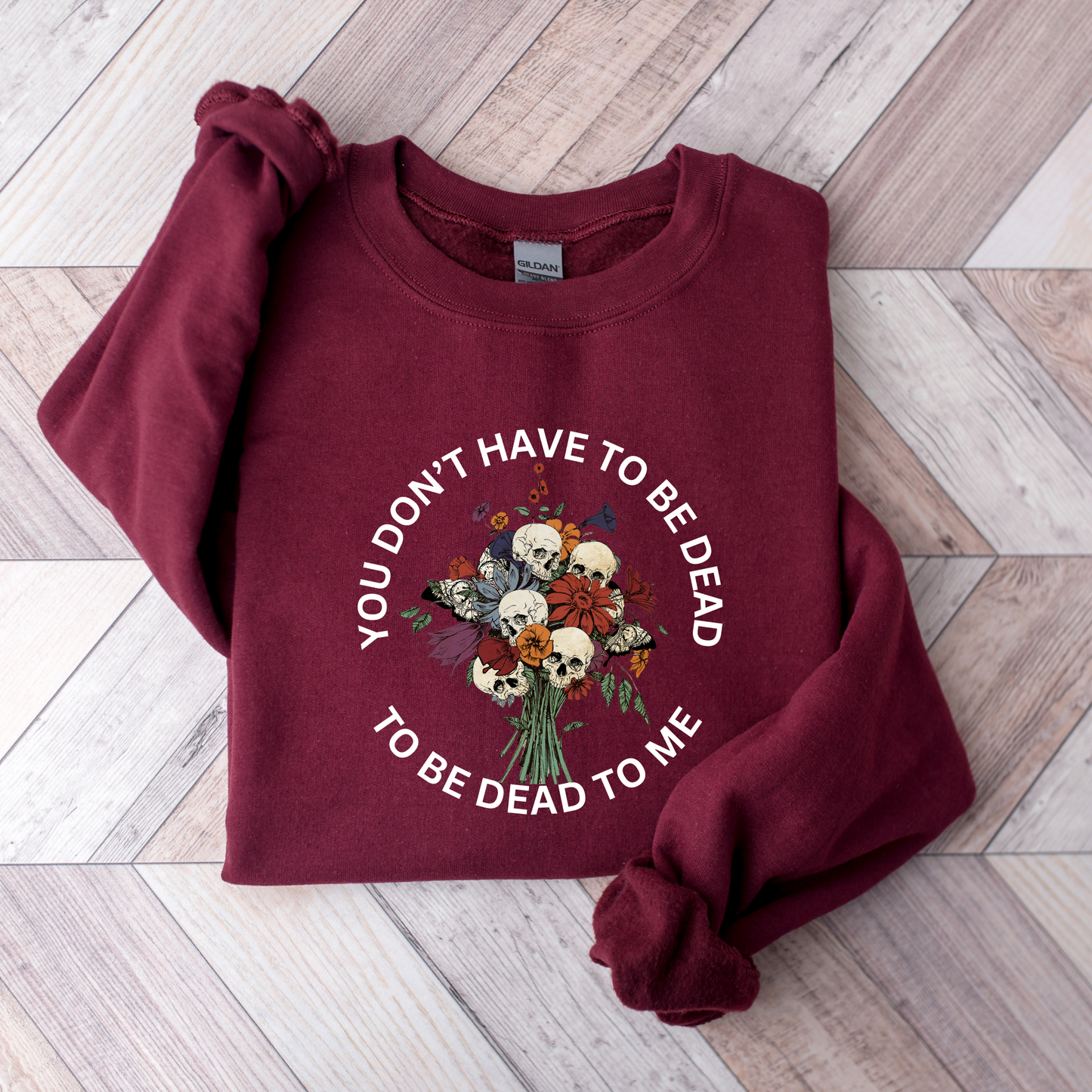 Wholesale Dead to me Sweatshirt - Black