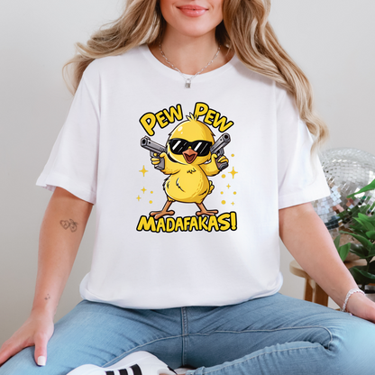 Wholesale Madafakas Graphic Tee - White Tee