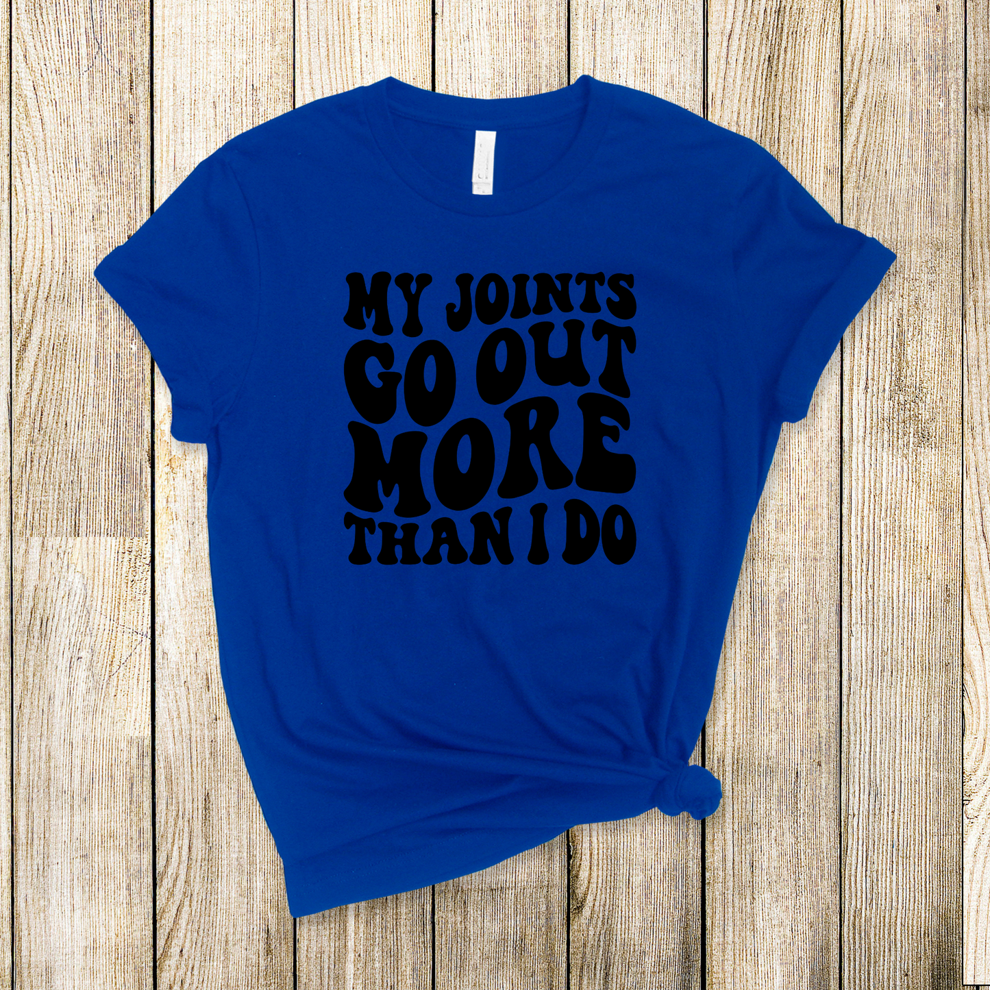 Wholesale My joints Graphic Tee - Royal Tee