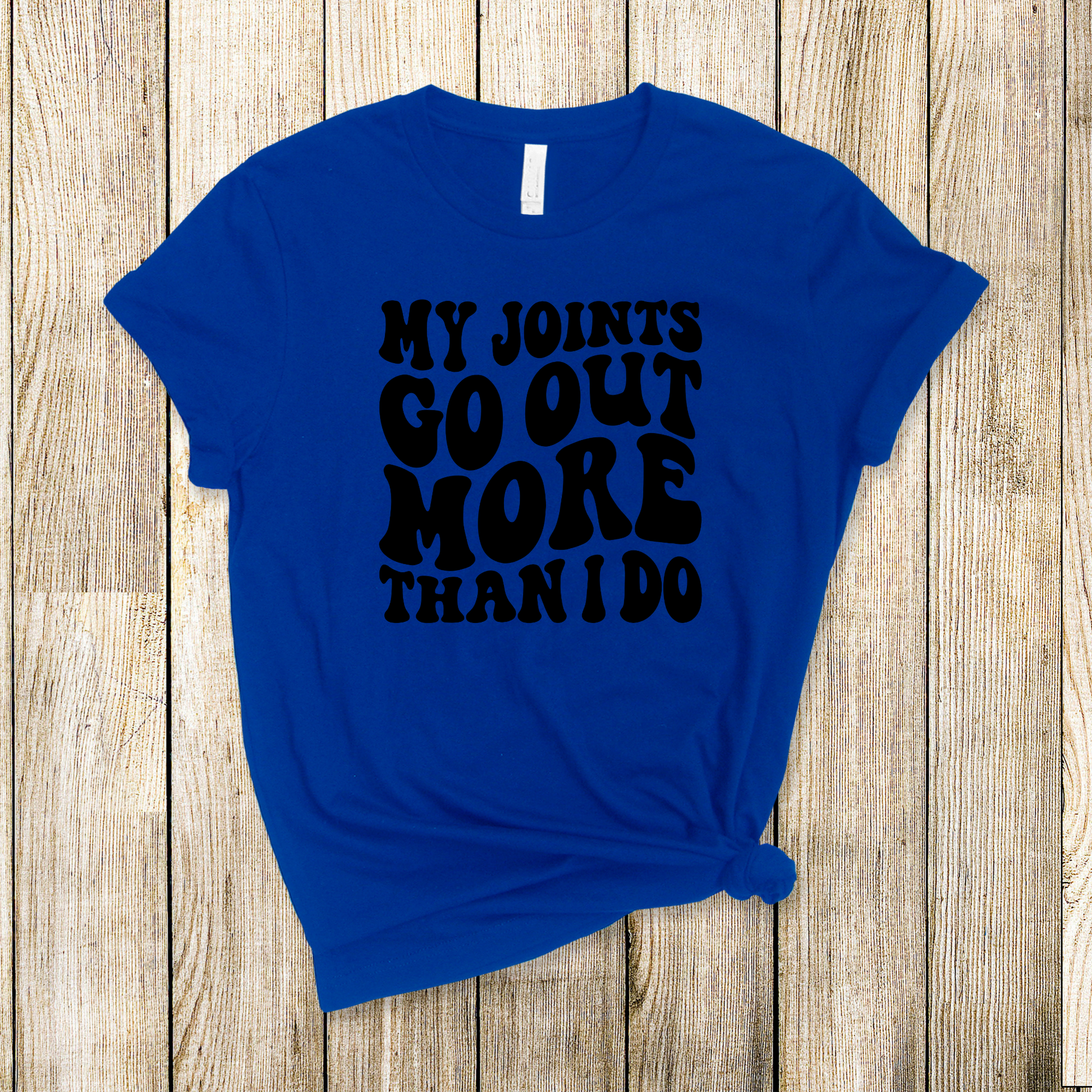 Wholesale My joints Graphic Tee - Royal Tee