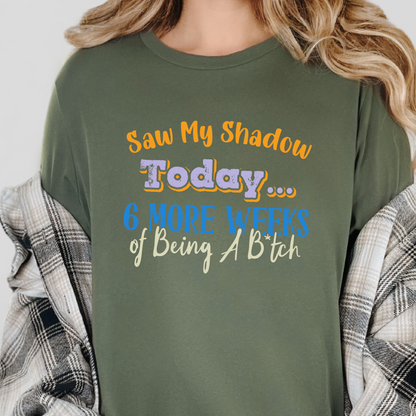 Wholesale Saw My Shadow Graphic Tee - Military Green