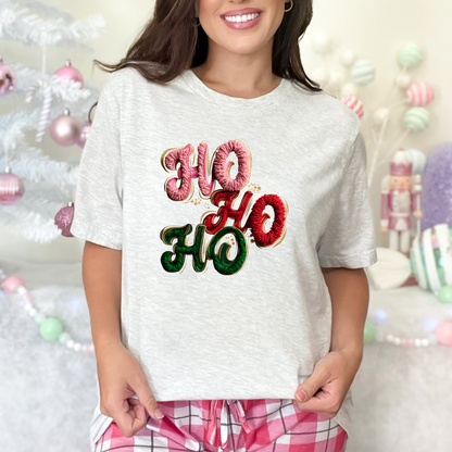 Yarn Ho Ho Ho Graphic Tee