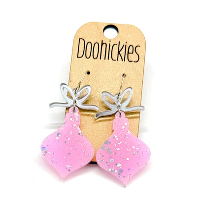 Sugar Crystal Vintage Ornament Collection - Christmas Acrylic Earrings