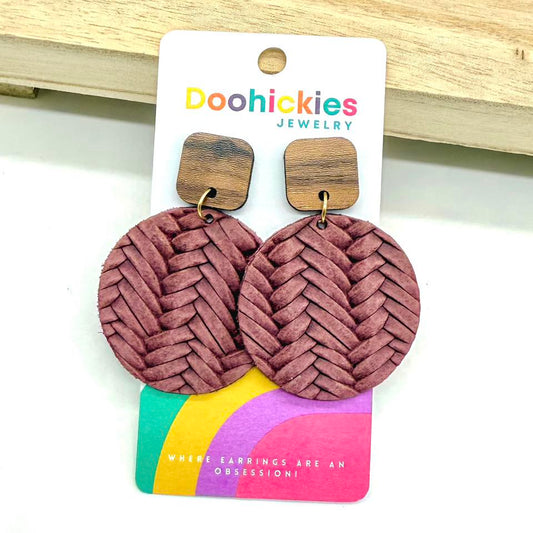 Vintage Christmas Braided Piggyback Earring Collection