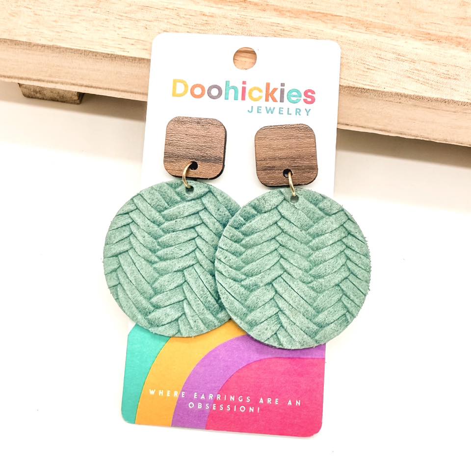 Vintage Christmas Braided Piggyback Earring Collection