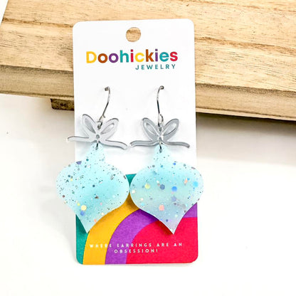 Sugar Crystal Vintage Ornament Collection - Christmas Acrylic Earrings