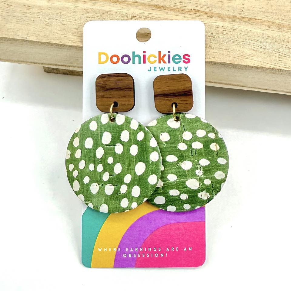 Doodle Dot Christmas Piggyback Earring Collection