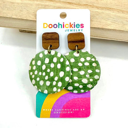 Doodle Dot Christmas Piggyback Earring Collection