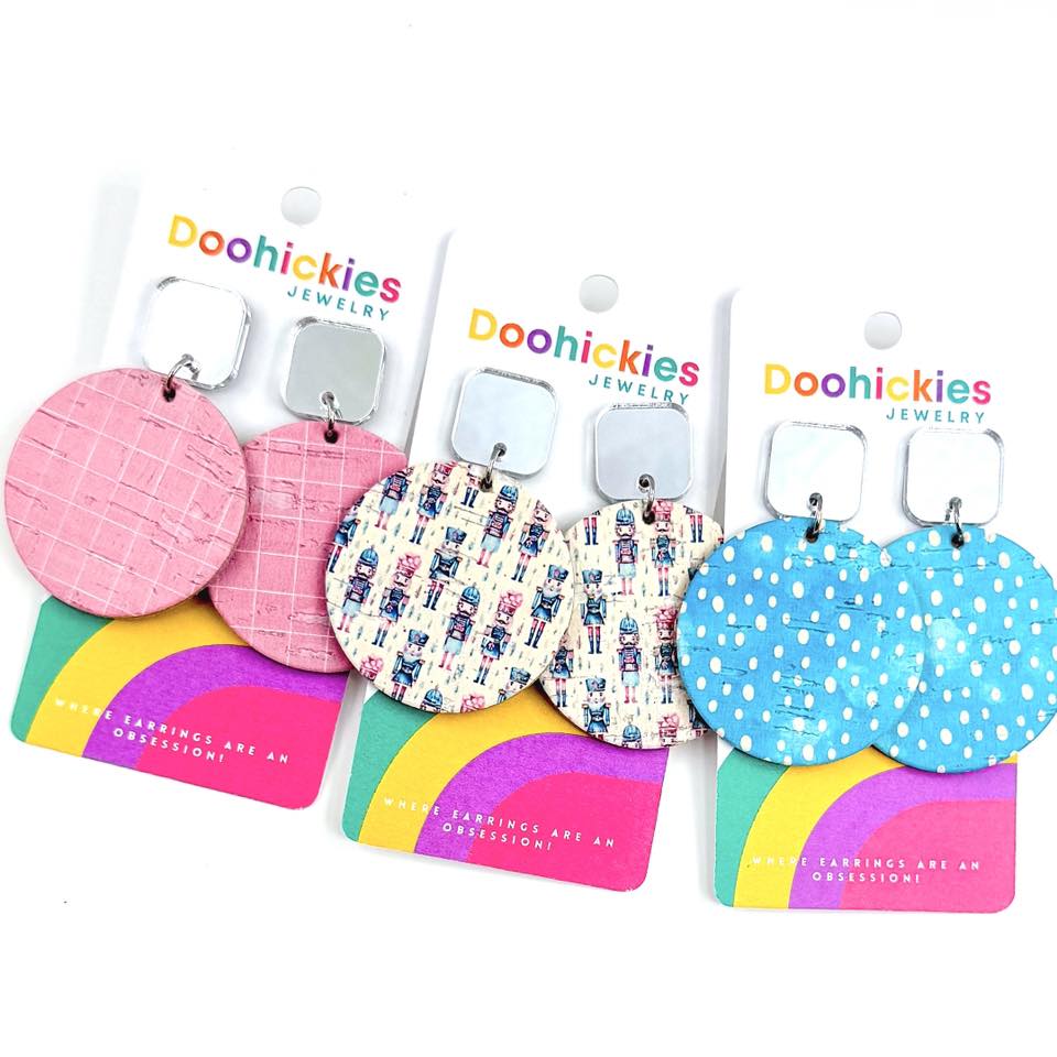 Nutcracker Christmas Piggyback Earring Collection