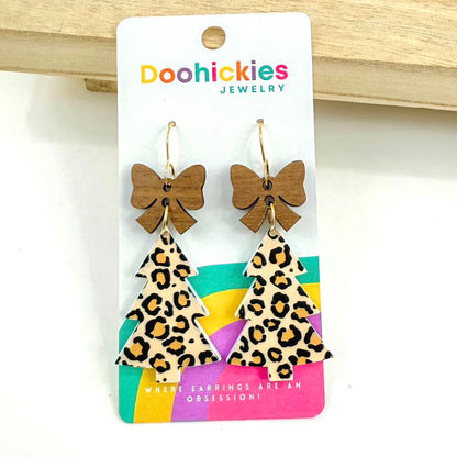 Country Christmas Tree Earring Collection