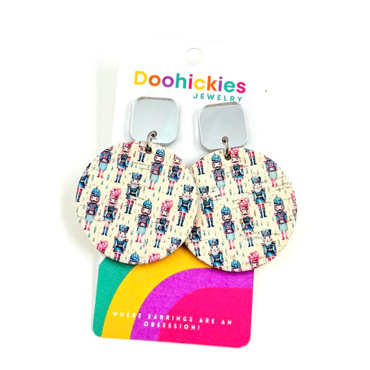 Nutcracker Christmas Piggyback Earring Collection