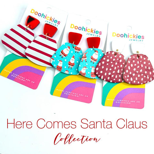 Here Comes Santa Claus Jasmine Earring Collection