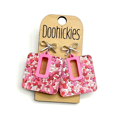 Lovey Bellas Collection - Valentines Acrylic Earrings