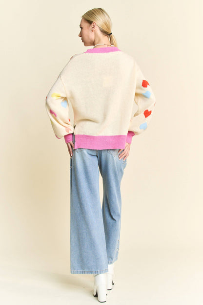 STAR PATCHWORK SIDE POCKET WIDE LEG DENIM PANTS