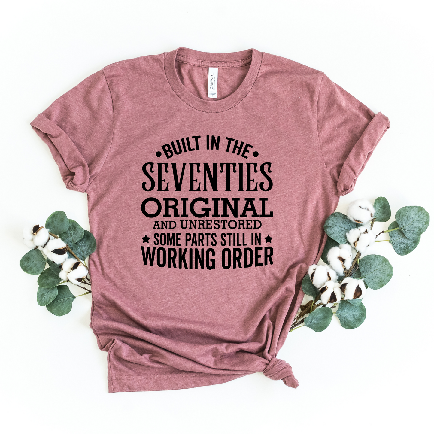 Wholesale Built in the Seventies Graphic Tee - Heather Dust Tee