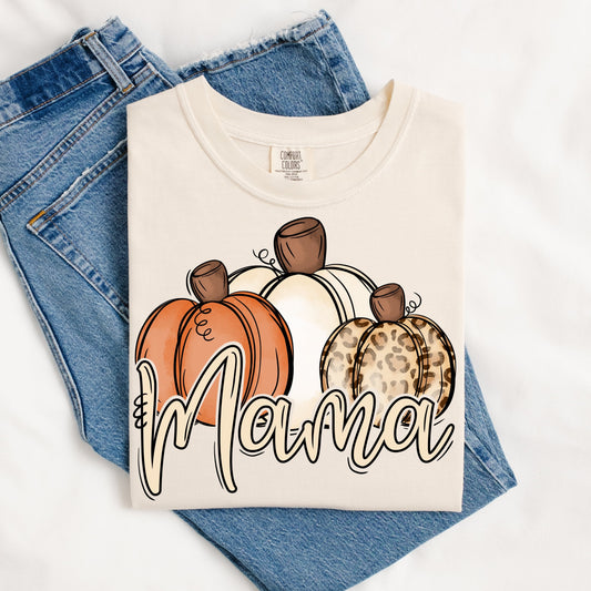 Mama Fall Pumpkin Tee.