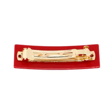 Alabama Crimson ROLL TIDE Rectangle Barrette Clip