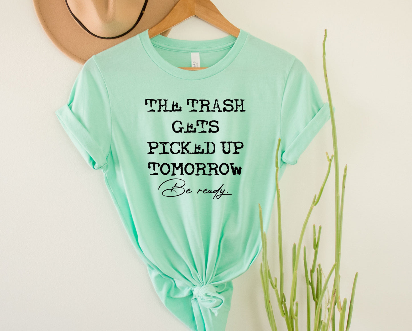 Wholesale Be Ready Graphic Tee - Mint