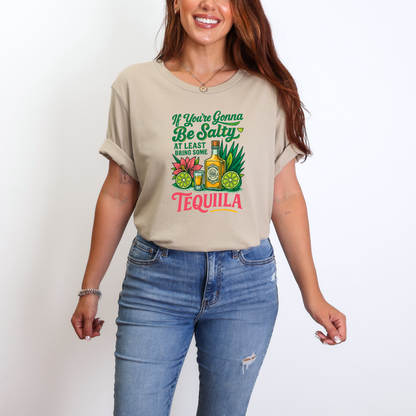 Wholesale Bring Some Tequila Graphic Tee - Tan Tee