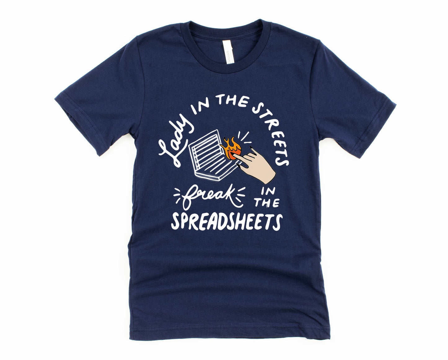 Wholesale Freak in the Spreadsheets Graphic Tee - Maroon
