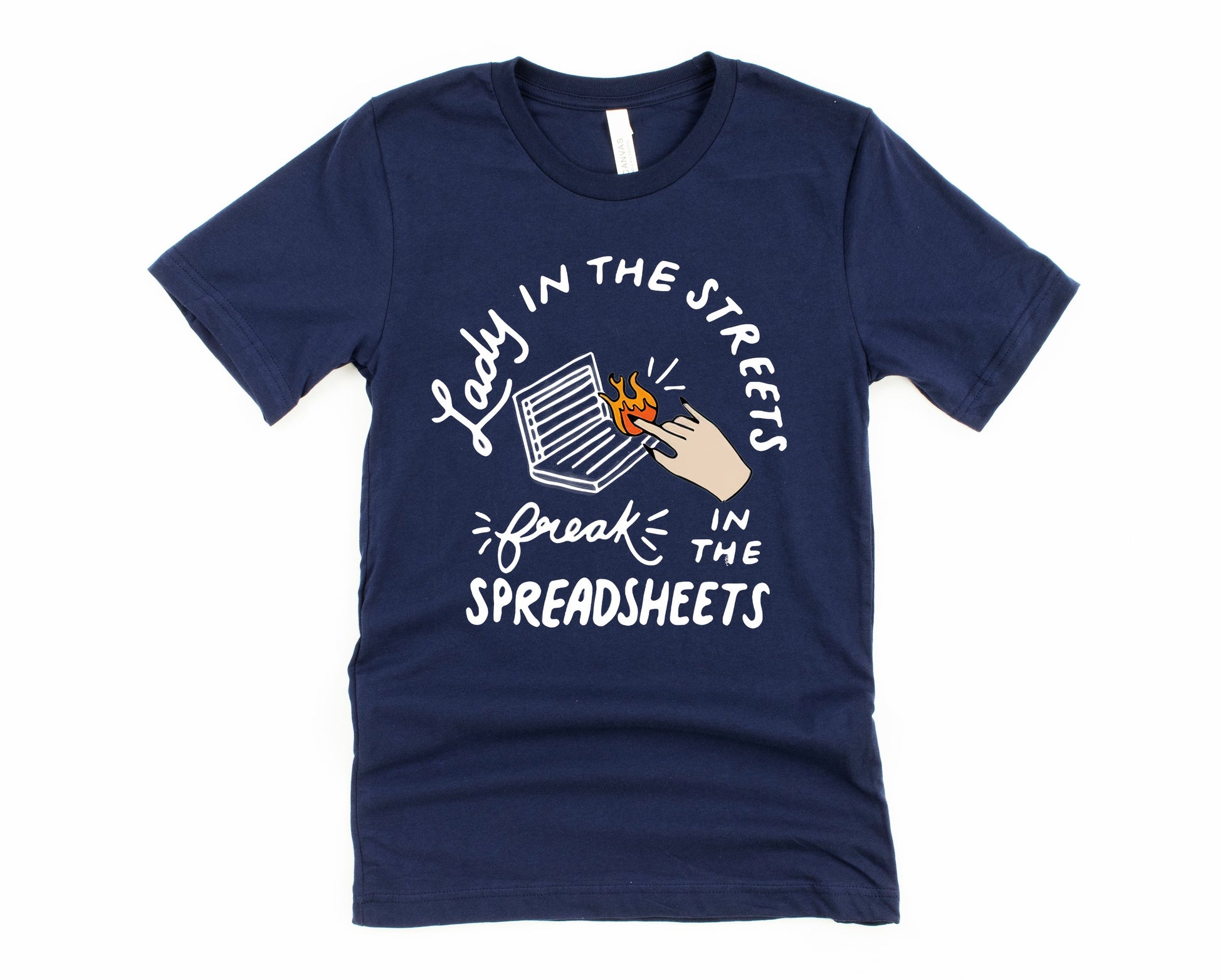 Wholesale Freak in the Spreadsheets Graphic Tee - Maroon