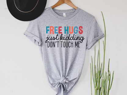 Wholesale Free Hugs Graphic Tee - Mint