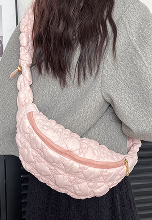 Pink Puffy Crossbody