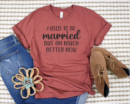Wholesale I'm Better Now Graphic Tee - Heather Clay