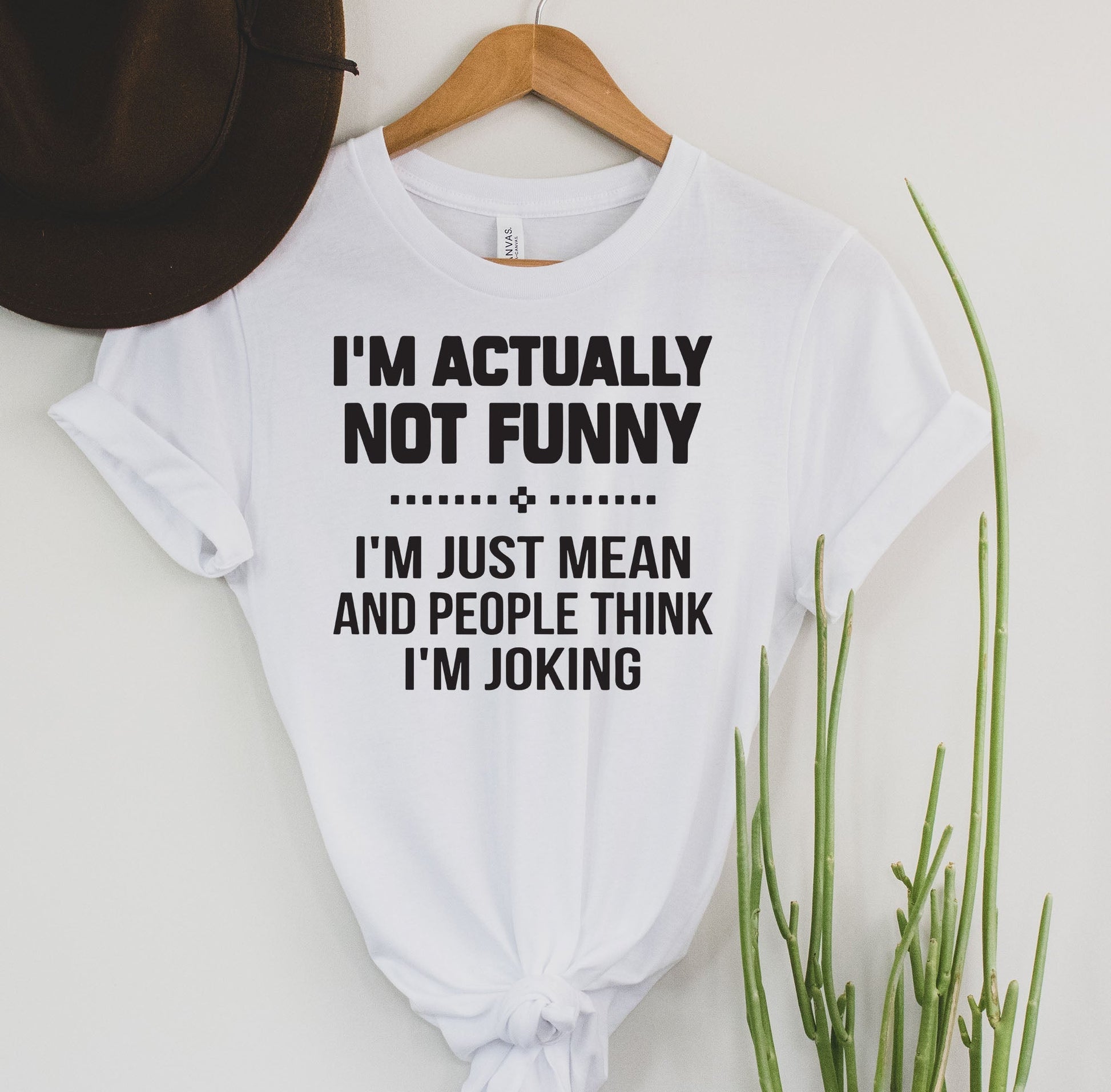 Wholesale I'm not funny Graphic Tee - Blue