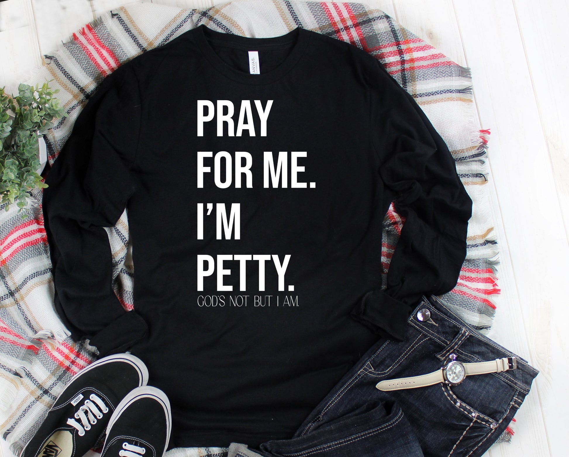Wholesale I'm Petty Graphic Tee - Heather Grey Tshirt
