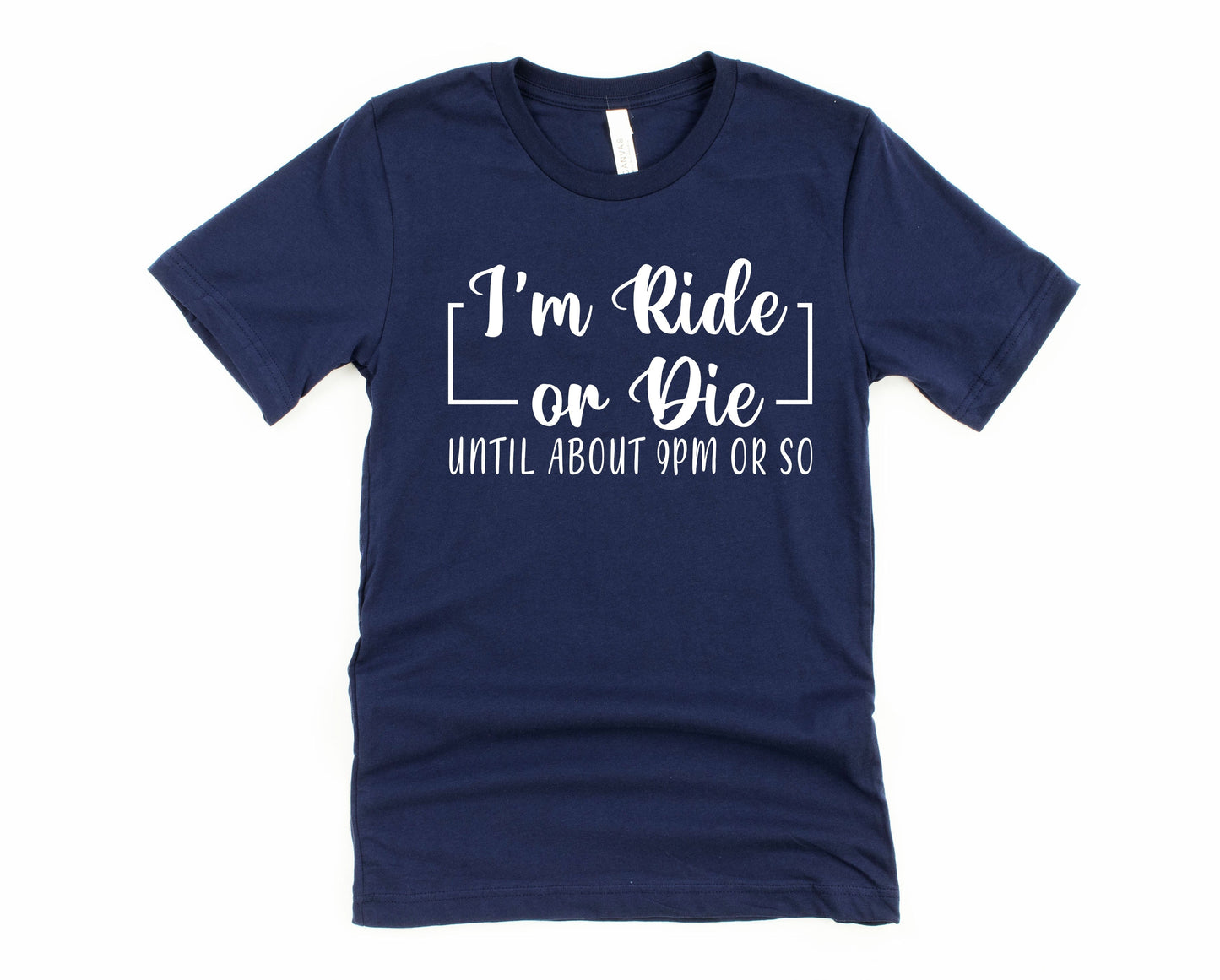 Wholesale I'm Ride or Die Graphic Tee - Chestnut