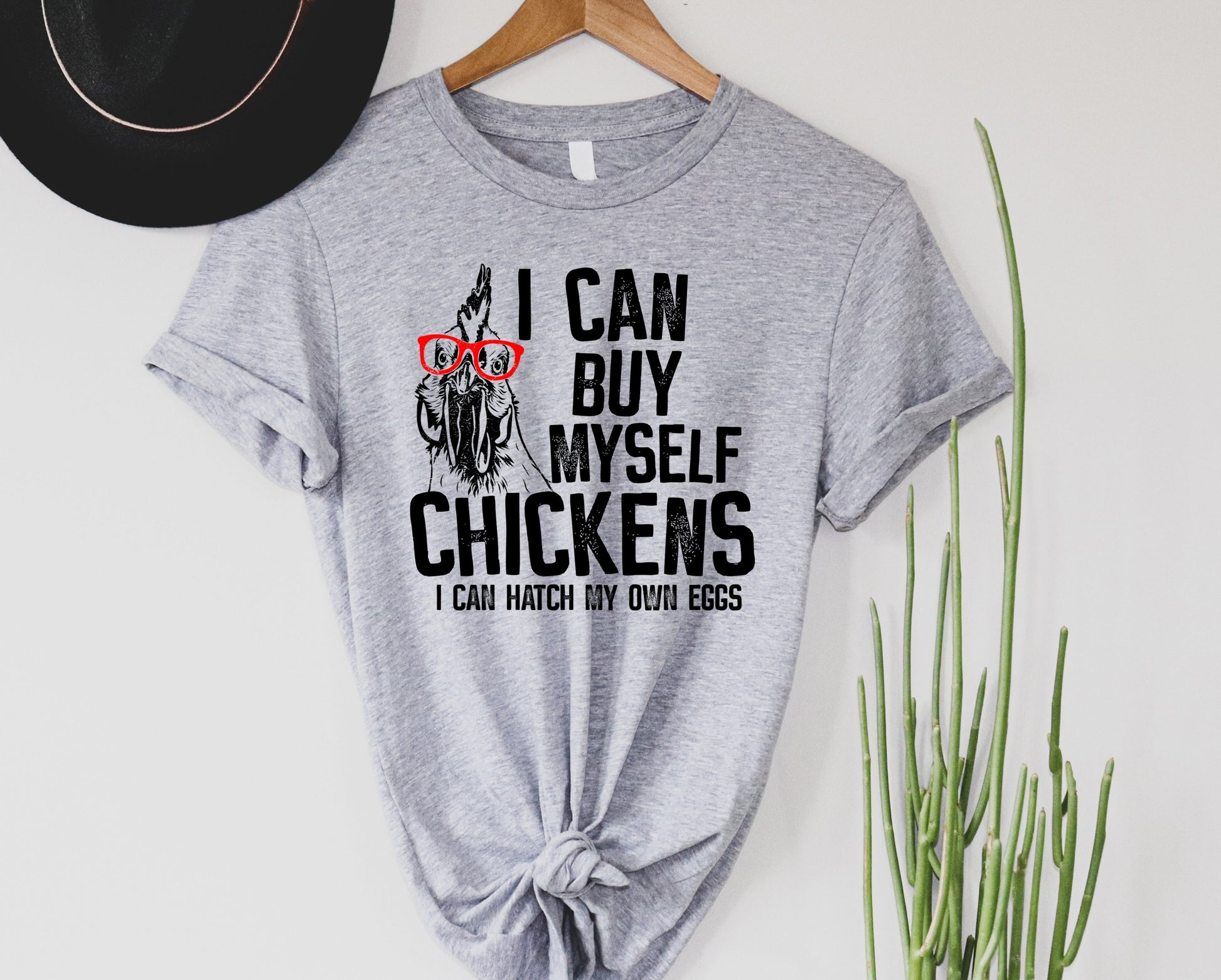 Wholesale I Can Hatch My Own Eggs Graphic Tee - Gold