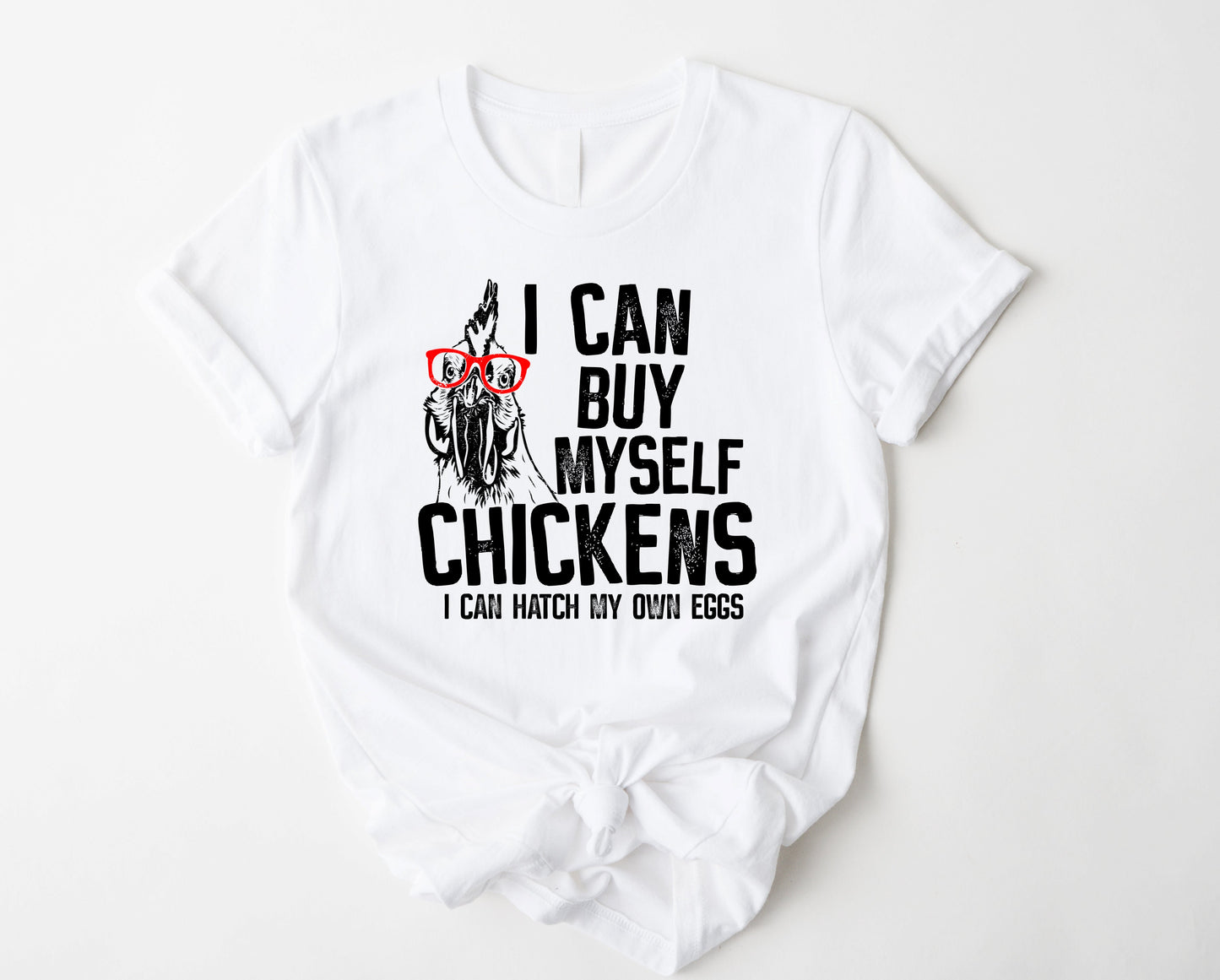 Wholesale I Can Hatch My Own Eggs Graphic Tee - Grey