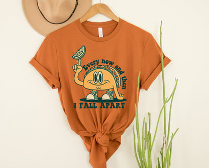 Wholesale I Fall Apart Graphic Tee - Tan