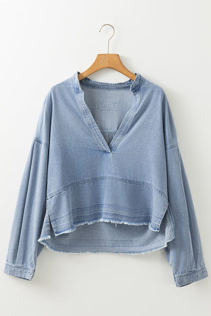 Light Denim Blouse LT