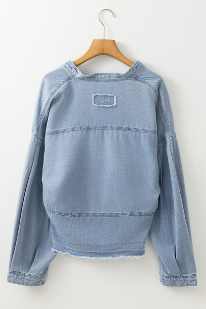 Light Denim Blouse LT