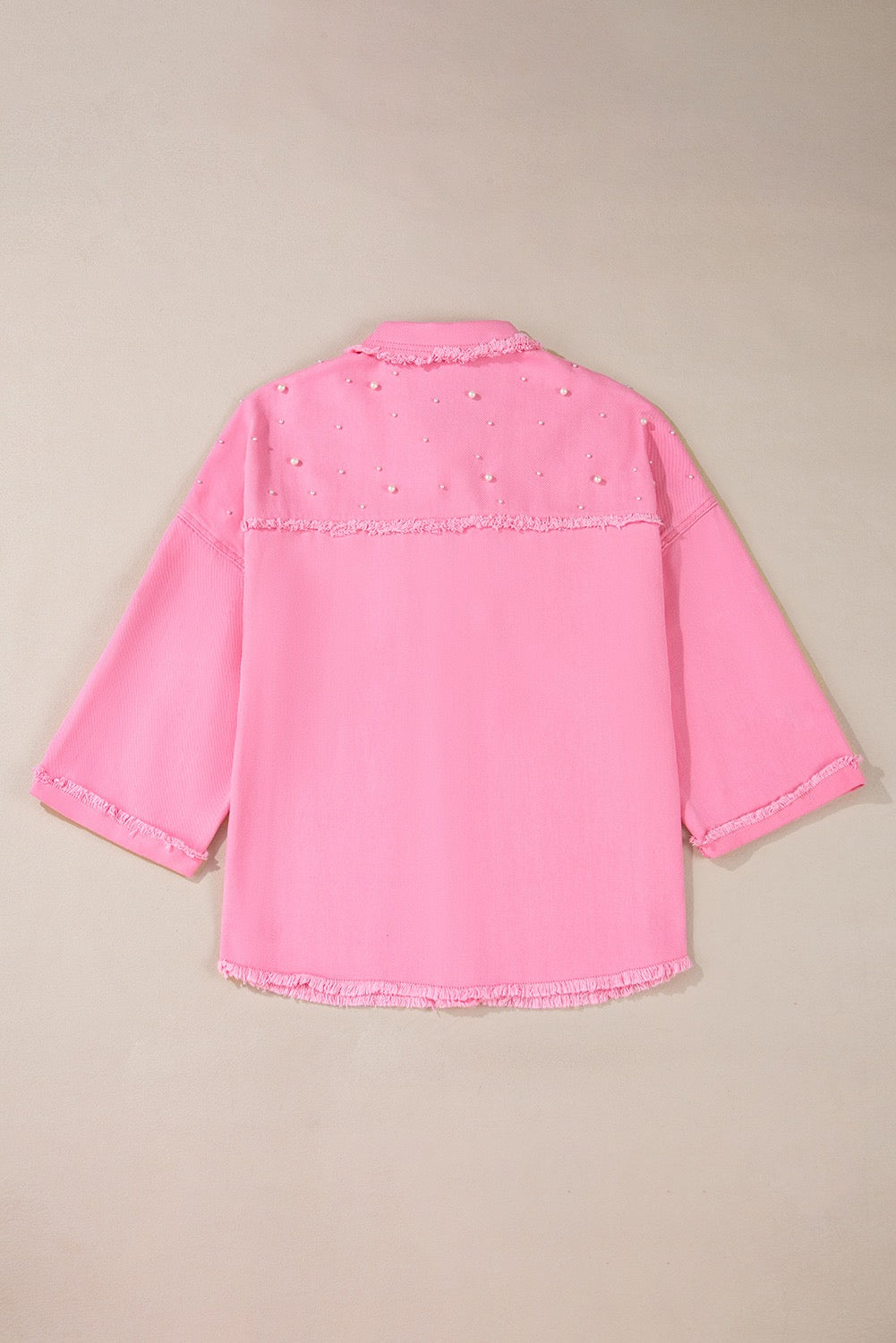 Pink Pearl Denim Jacket LT