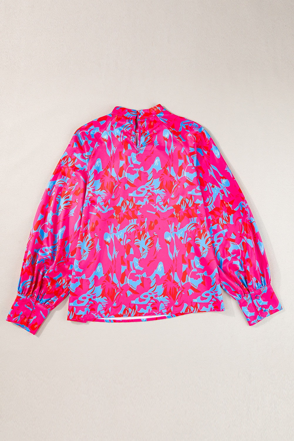 Pink Abstract Blouse