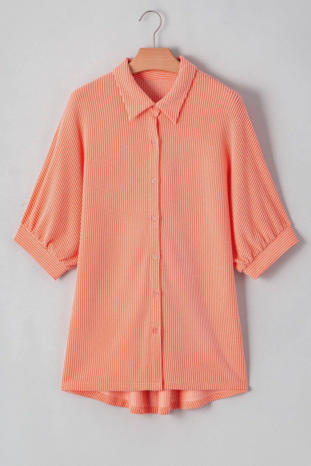 Orange Corded Blouse