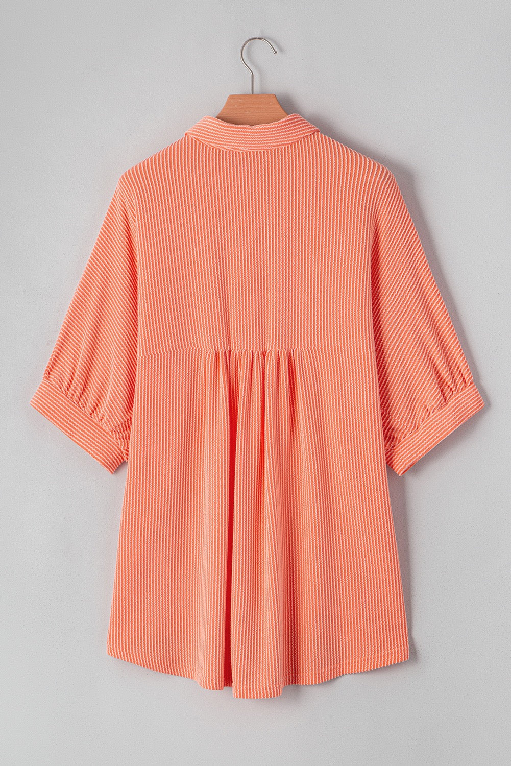 Orange Corded Blouse