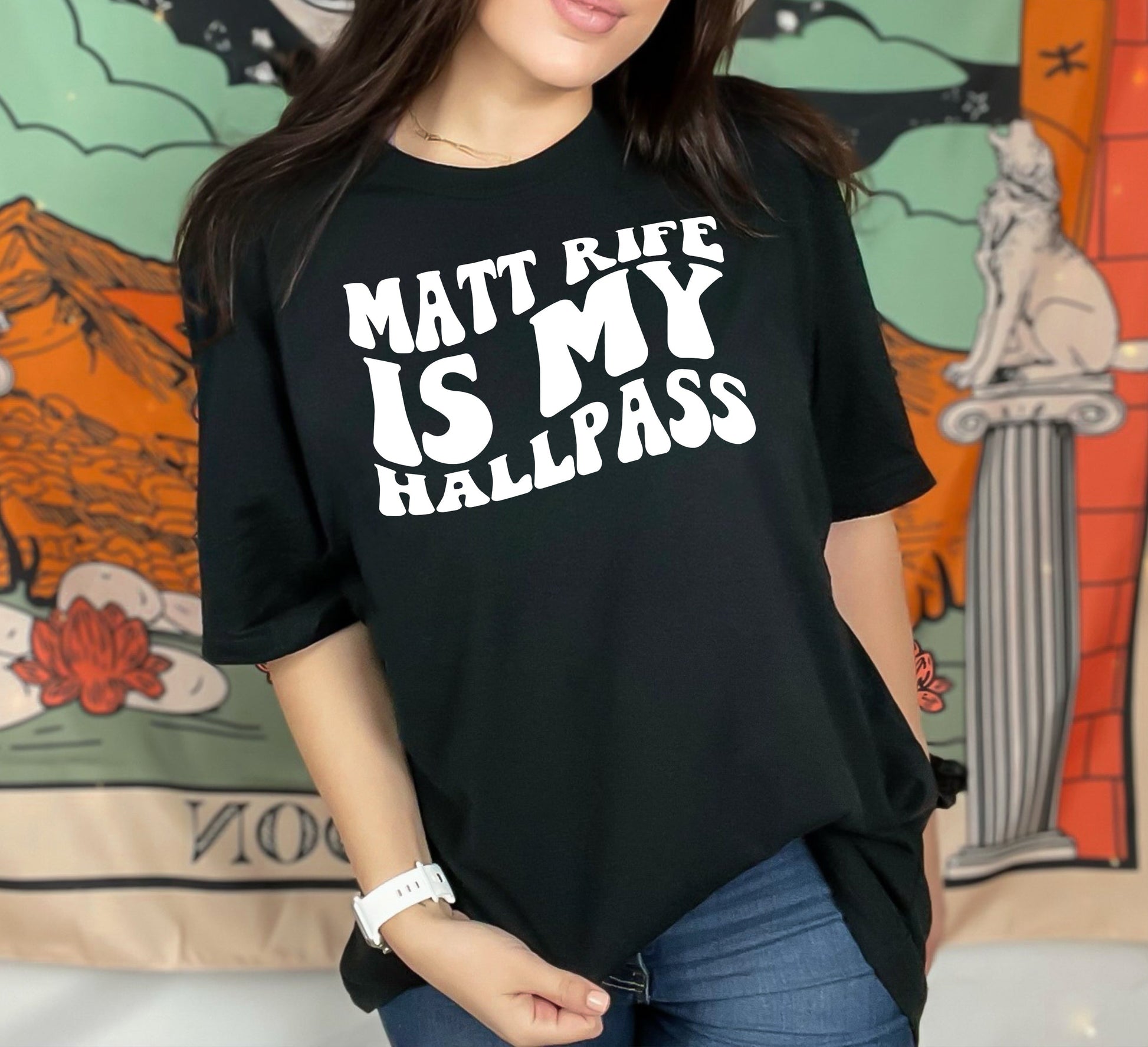 Wholesale My Hallpass Graphic Tee - Grey